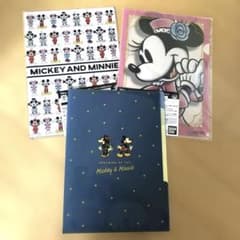미키 & 미니 클리어 파일 세트