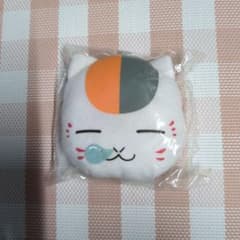 라나 냥코 선생님 봉제인형 미니 파우치 체인 첨부 나츠메 친구장