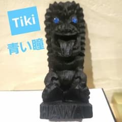 d*6様 ハワイアン ティキ像 置物 ブラックのサムネイル