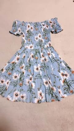 値引き！ココディール 花柄 ワンピースのサムネイル