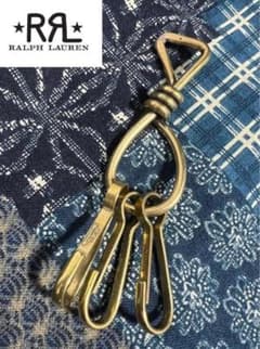 新品未使用 RRL キーホルダー 新品】 RRL ダブルアールエル 3連フックキーホルダー - メルカリ