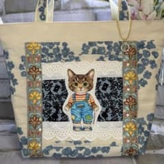 トートバッグ コヤンイサムチョン インド刺繍リボン - メルカリ