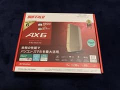 未使用【BUFFALO】Wi-Fi 6(11ax)対応親機WSR-5400AX6のサムネイル