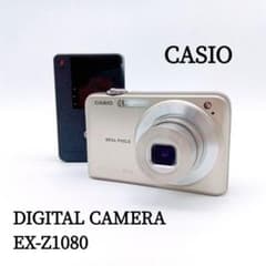 【動作確認済】黄変有CASIO EXILIM EX-Z1080 カシオ　デジカメ Amazon | CASIO デジタルカメラ EXILIM (エクシリム) ZOOM グレー EX