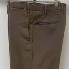 【INCOTEX 48】slimfit綿スラックス ブラウン パターン30のサムネイル