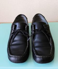 Clarks クラークス モカシンシューズ　黒 UK５のサムネイル