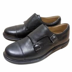 【極美品】MoonStar GENTLY ダブルモンク ブラック　25.5㎝ 極美品】MoonStar GENTLY ダブルモンク ブラック 25.5㎝ - メルカリ