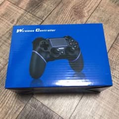 新品✴︎【PS4】ワイヤレスコントローラー　ブラックのサムネイル