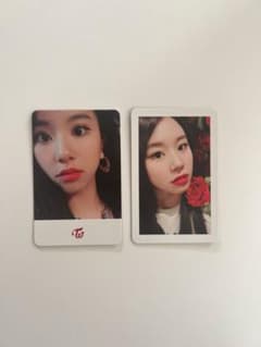 TWICE チェヨン yes or yes トレカ 2枚セットのサムネイル