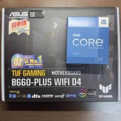 ASUS B660-PLUS WIFI D4 CORE i5 13600kなどのサムネイル