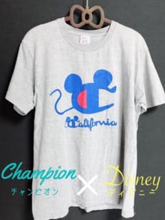 Champion×ミッキーマウスコラボ風Tシャツのサムネイル