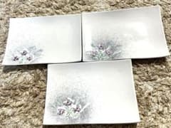 即購入⭕️長角皿　レトロ　食器のサムネイル