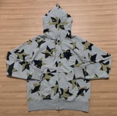 激レア☆ APE スター パーカー L kaws シャーク - メルカリ