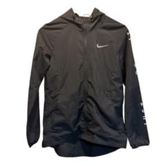 レディース　NIKE ナイキ　ロゴ　ウィンドブレーカー　フーデッドジャケット　S