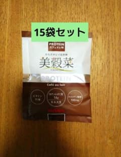 ブルックス 美穀菜 プロテイン カフェオレ味 15袋 - メルカリ