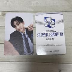 SUPER JUNIOR SUPERSHOW10 マカオ 特典 ウニョク - メルカリ