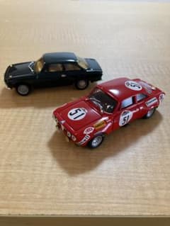 PROGETTOK （伊）アルファロメオジュリアGTAM ＆ノルマーレ1/439 PROGETTOK （伊）アルファロメオジュリアGTAM ＆ノルマーレ1/439