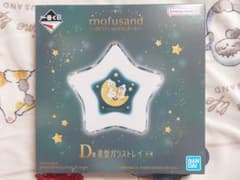 이치 반 쿠지 mofusand D 상 별 모양 유리 트레이