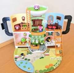 お茶犬 ポットハウス ミニチュア フィギュア おままごと おまけ付き