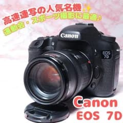 ✨Canon 7D✨中級機 一眼レフ 高速AF 高性能 キャノン カメラ 写真