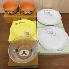 リラックマ　食器6点のサムネイル