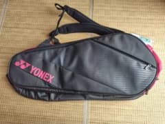 YONEX ラケットバッグ ブラック ピンクのサムネイル