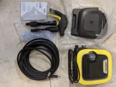 【3回使用のみ】ケルヒャー ミニ KARCHER　高圧洗浄機　K MINIのサムネイル