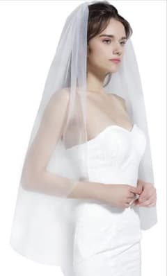 BEAUTELICATE ウエディングベール 櫛付き 花嫁ベールのサムネイル
