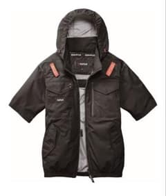 BURTLE 空調服 2026 半袖 ブラック Mサイズのサムネイル