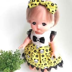メルちゃんお洋服♡パンダイエロー♡のサムネイル