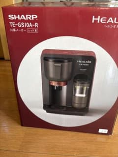 SHARP ヘルシオ お茶プレッソ TE-GS10A-R お茶メーカー レッド - メルカリ