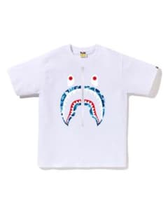 A BATHING APE シャークプリント Tシャツ M男女兼用のサムネイル