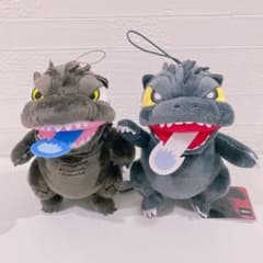 ゴジラ デフォルメ ぬいぐるみマスコット 熱線放射 2種セット