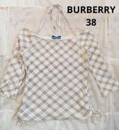 BURBERRY ホルダーネック カットソー ノバチェック - メルカリ