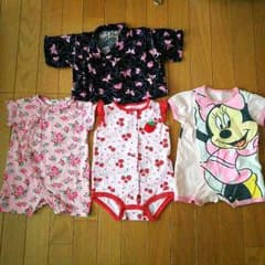 専用です。 花柄、いちご柄2枚セットのサムネイル