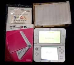 Newニンテンドー3DS LL ピンク×ホワイトのサムネイル