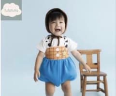 トイストーリー ウッディ なりきりロンパース just hug me バースデイのサムネイル