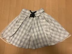 LOVE RABBY ラブラビ⭐︎チェック柄　スカート　160cmのサムネイル