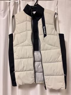 TaylorMade ダウンベスト Sサイズ グレー/ネイビー - メルカリ