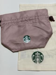 スターバックス 巾着ポーチ 2点セットのサムネイル