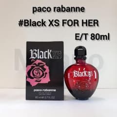 パコラバンヌ ブラックエクセスフォーハー E/T 80ml 香水 - メルカリ