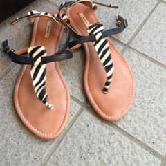 ランダ ゼブラ柄ペタンコのサムネイル