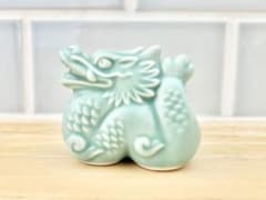 龍 竜 辰 ドラゴン dragon 陶器製 爪楊枝立て 爪楊枝入れ 線香入れ