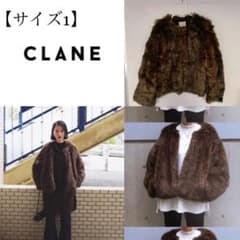 CLANE】ファーコート、レオパード柄、美品 - メルカリ