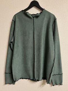 DouDou グリーン長袖トップス Fサイズ
