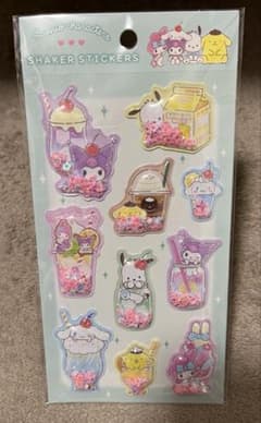 サンリオキャラクターズ シェイカーシール ステッカーのサムネイル