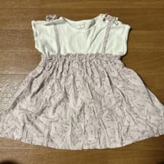 花柄 ドッキングワンピース 半袖 90cm アカチャンホンポのサムネイル