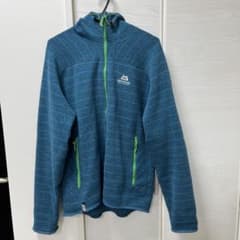 MOUNTAIN EQUIPMENT フリースパーカー ブルー Lサイズのサムネイル