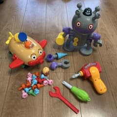 アンパンマン くみたてDIY ねじねじ セット 知育のサムネイル