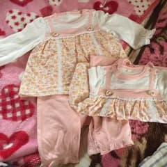 なっちゃん。様専用！双子 ロンパース 80のサムネイル